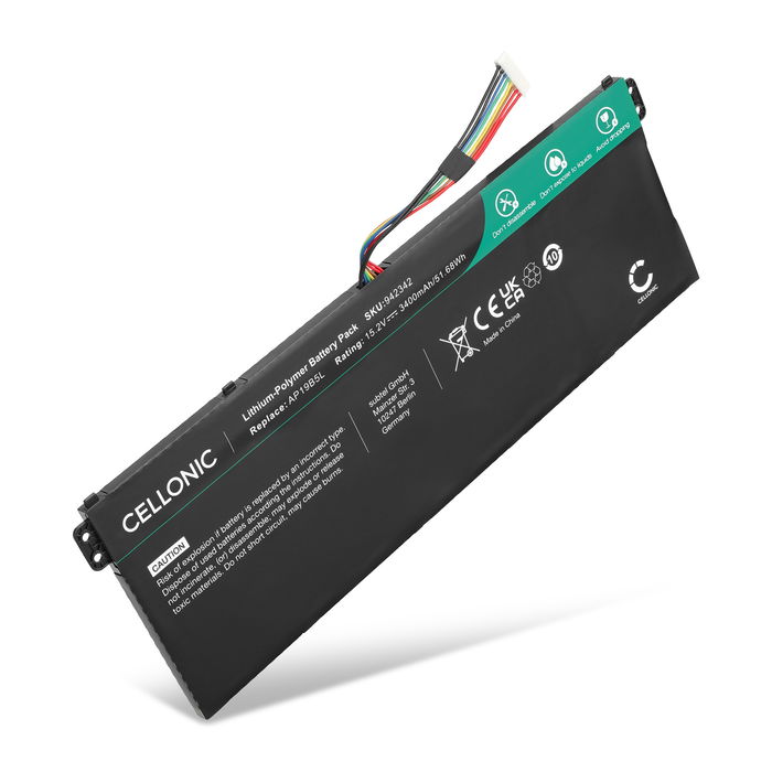Acer Aspire 7 A715-75G Batterij 3400mAh van Cellonic