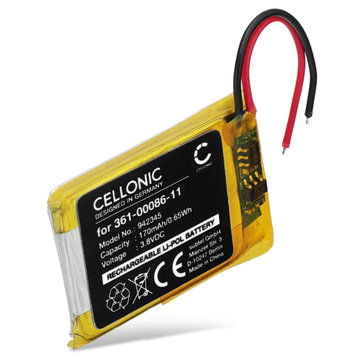 Batterij voor Garmin Forerunner 245, Forerunner 245 Music - 361-00086-11 (170mAh ) vervangende accu