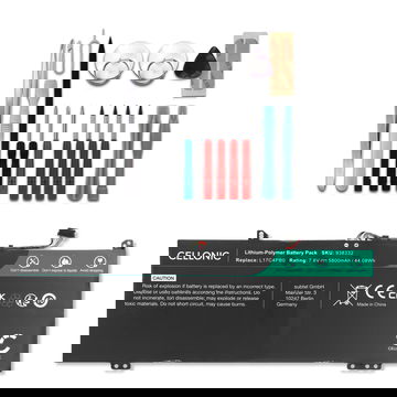 Batterij voor Lenovo Flex 6-14ARR, 14IKB IdeaPad 530S-14IKB, 15IKB, 14ARR, Yoga 530-14ARR, 14IKB Laptop - 5800mAh 7.6V + Schroevendraaier-set