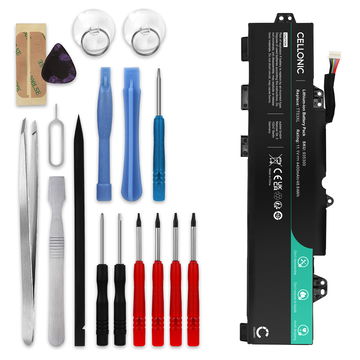 Battery for HP EliteBook 755 G5 / 850 G5 / ZBook 15U G5 + Werkzeug-Set Laptop - 4400mAh 11.55V + Tool-kit