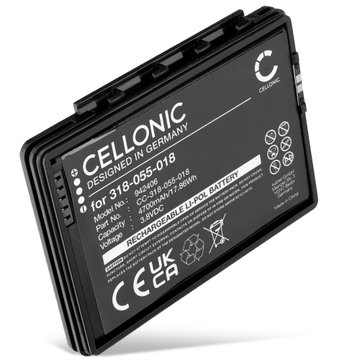 Batterij voor Honeywell CT60, CT50, Honeywell Dolphin CT60, Honeywell CT60XP Accu 4700mAh 3.8v CELLONIC