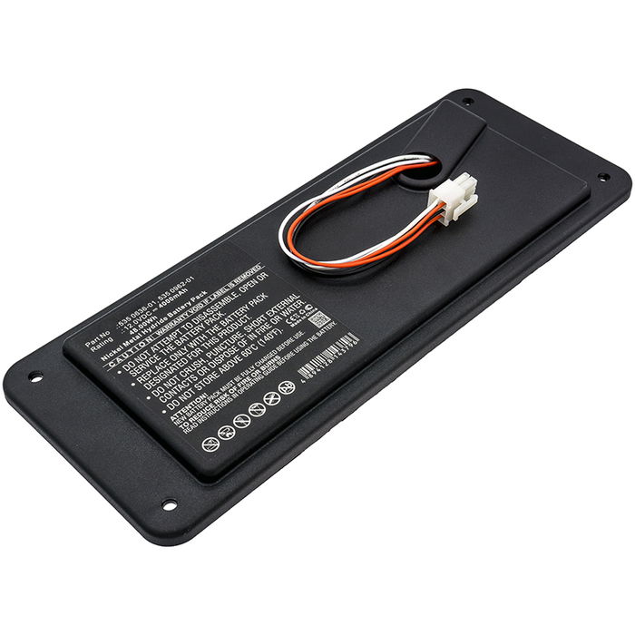 Batterij voor Husqvarna Automower G1, G1 1998, G1 1999, G1 2000, G1 2001, G1 2002, G1 2003 12v 4000mAh NiMH van CELLONIC