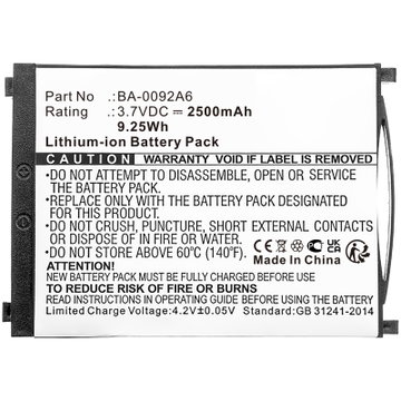 Batterij voor Cipherlab RS31 2500mAh van CELLONIC