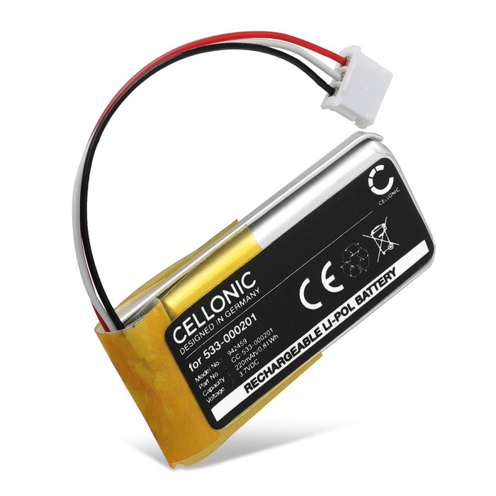 Batterij voor Logitech G435 220mAh van CELLONIC