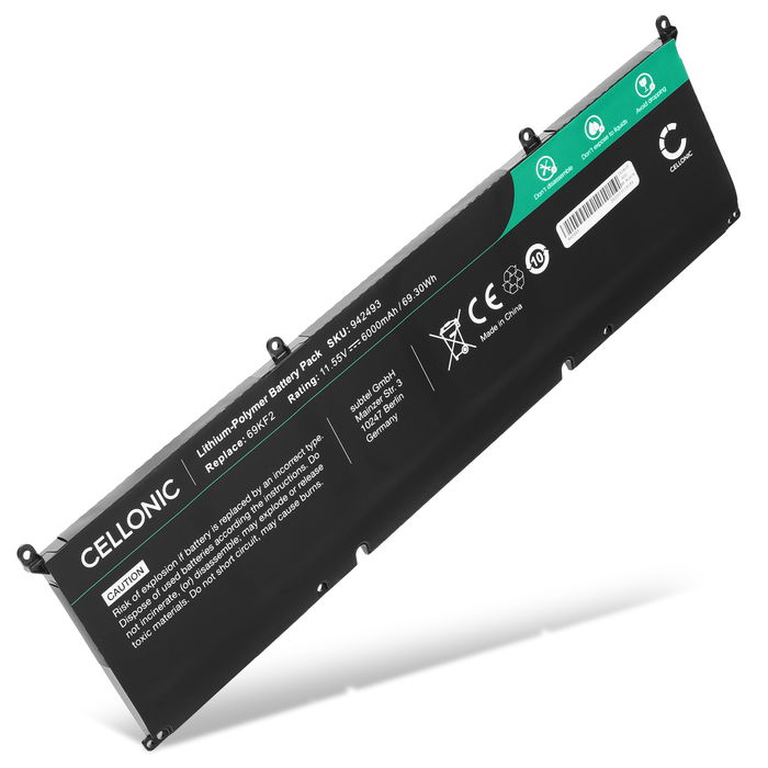 Dell G15 5515 Batterij 6000mAh van Cellonic