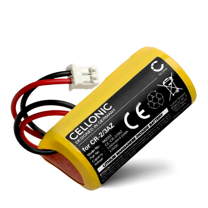 Battery for Verisure Brandvarnare, Camera Detector, Night Control, Roykvarsler, Sirene, Voice 1350mAh from CELLONIC