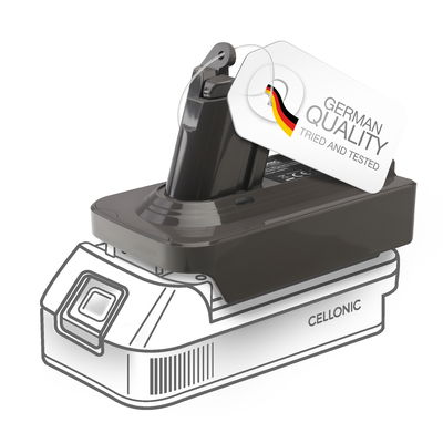 Makita 18V to Dyson V6 Series Battery Adapter MT18V6 Converter from CELLONIC