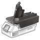 1x Batterijadapter DeWalt 18V-20V of Milwaukee 18V naar Dyson V6-serie