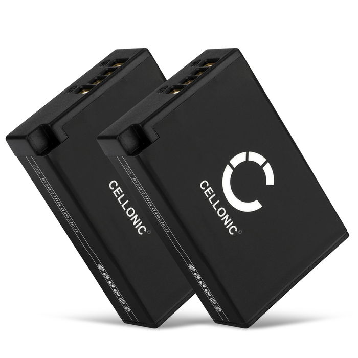 2x Batterij voor Canon EOS 750D EOS 760D EOS 770D EOS 800D EOS Kiss X8i EOS M3 EOS M5 EOS M6 EOS Rebel T6i EOS Rebel T6s 950mAh camera van CELLONIC