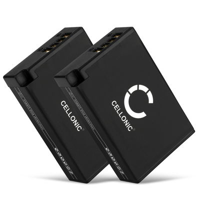 2x Batterij voor Canon EOS 750D EOS 760D EOS 770D EOS 800D EOS Kiss X8i EOS M3 EOS M5 EOS M6 EOS Rebel T6i EOS Rebel T6s 950mAh camera van CELLONIC