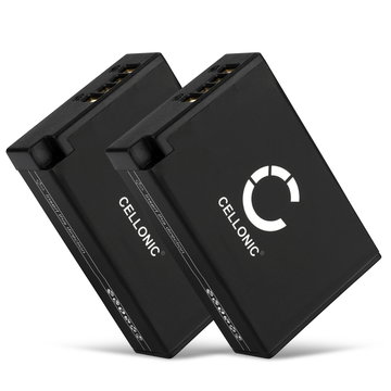 2x Battery for Canon EOS 750D EOS 760D EOS 770D EOS 800D EOS Kiss X8i EOS M3 EOS M5 EOS M6 EOS Rebel T6i EOS Rebel T6s 950mAh from CELLONIC