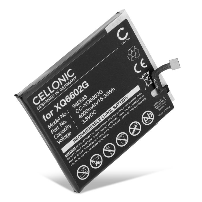 CAT S62 Batterij 4000mAh van Cellonic