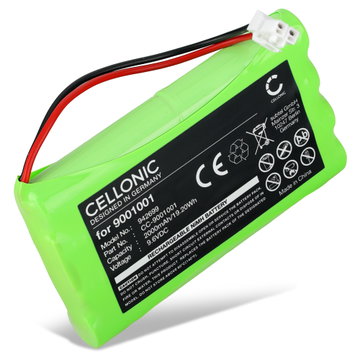 Batterij voor Bosch Somfy Axovia 220B, Dexxo Optimo, Elixo Optimo 24V RTS, Ixengo S, Elixo 500 3S, Dexxo Compact 2000mAh van CELLONIC
