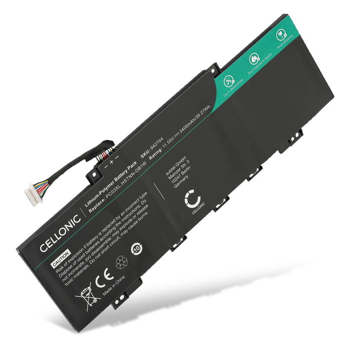 HP M24648-06 Batterij 3400mAh van Cellonic
