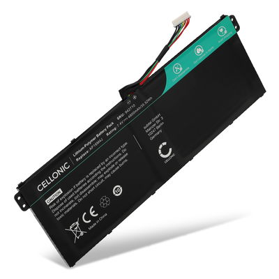 1x Batterij voor Acer Aspire 5 A515-41G, 1 A114, 3 A315, 1 A114-33, ES1-523, 3 A315-31, A A315-54, A A315-54K, 3 A317, A A311-31, Acer A114-33, AP16M4J, NX.GVWSA.002 Laptop - 4800mAh 7.4V 