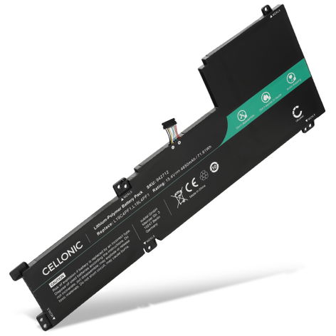 Battery for Ideapad 5 15ALC05; Lenovo IdeaPad 5-15ARE05 5B10W86950 (4650mAh, 15.4V) from CELLONIC