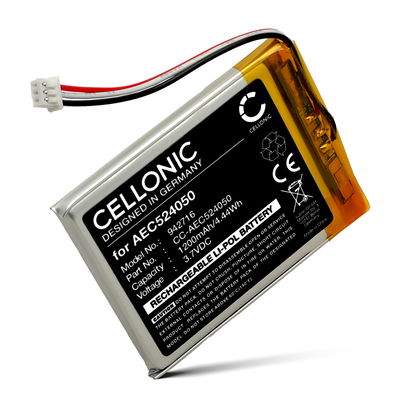 Batterij voor Corsair HS70 SE, HS75 XB, Void Pro RGB 1200mAh van CELLONIC