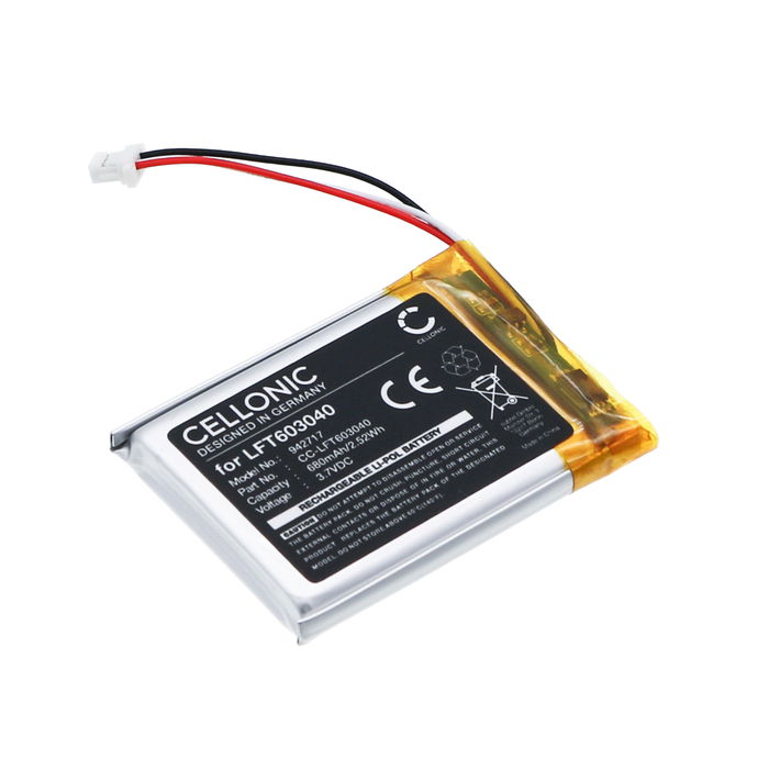 Batterij voor Philips TAPH805 680mAh van CELLONIC