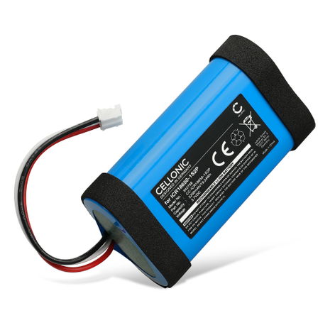 Accu voor Philips BT6000 ICR18650-1S2P (5200mAh, 3.7V) van CELLONIC