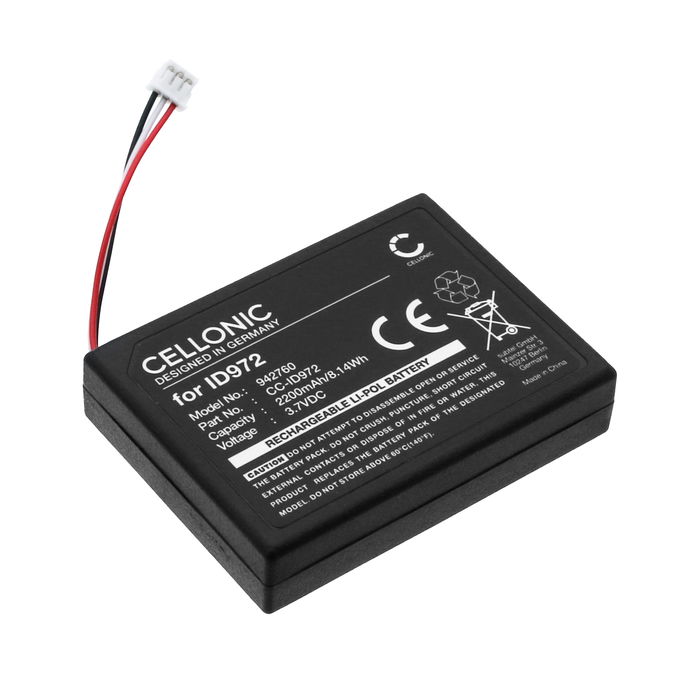 Batterij voor Panasonic KX-HN1032W, KX-HN3001, KX-HN3051, KX-HN4001W, KX-HN4101W, KX-HN4102W 2200mAh van CELLONIC