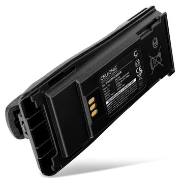 Batterij voor Motorola DP1400 CP040 CP200 CP200D CP140 CP200XLS EP450, PMNN4253AR NNTN4497 (Type-C poort) 3350mAh Li Ion van CELLONIC