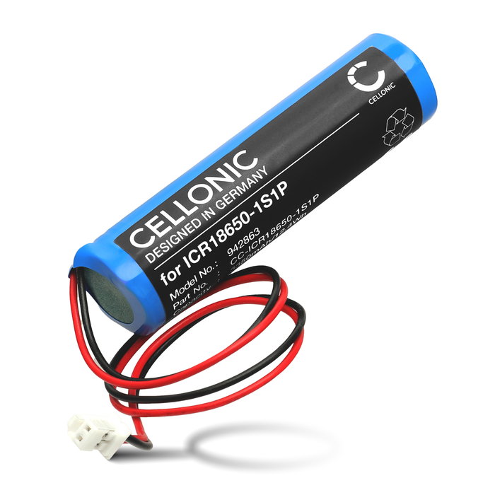 Batterij voor Internorm I-TEC Smart Window 32482 - ICR18650-1S1P 3350mAh van CELLONIC