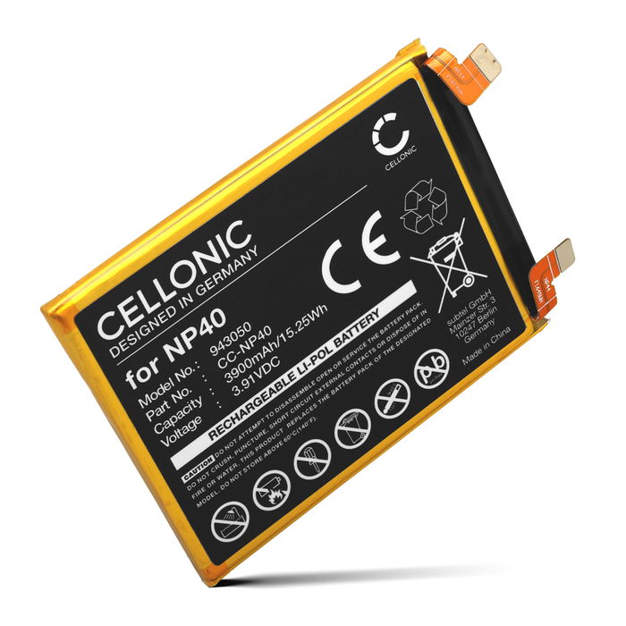 Batterij voor Motorola EDGE 30 NEO, XT2245, NP40, 3900mAh telefoon van CELLONIC