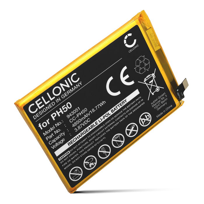 Batterij voor Motorola Moto G23, XT2333, XT2333-1, XT2333-2, XT2333-3, XT2333-4, XT2333-5, PH50 4850mAh telefoon van CELLONIC