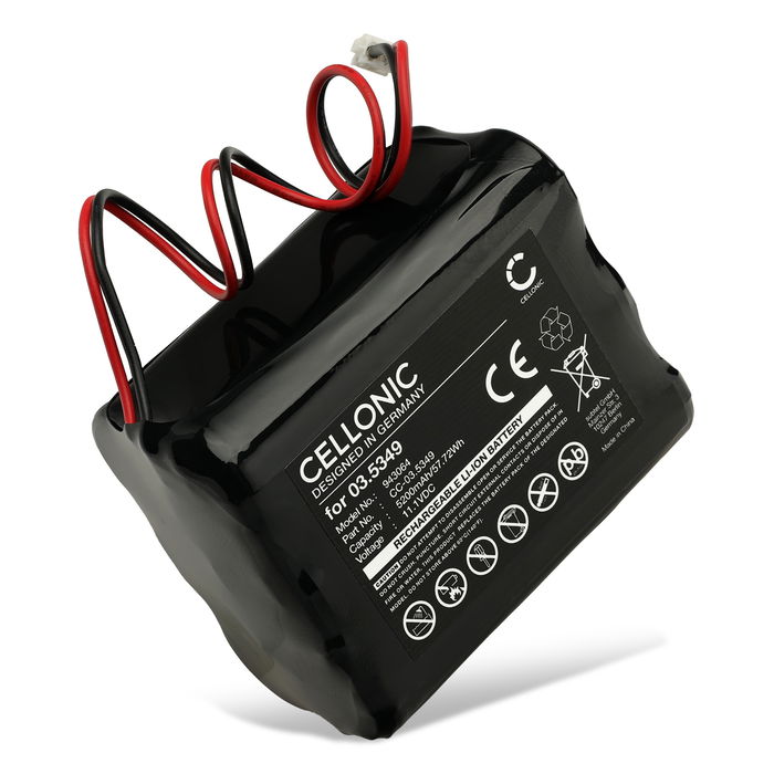 Batterij voor SCANGRIP NOVA 3K, NOVA 4K 5200mAh van CELLONIC