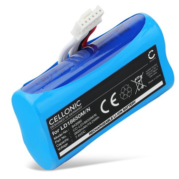 Batterij voor Ingenico AXIUM DX4000, AXIUM DX8000, AXIUM DX8002, Landi A8s 2600mAh van CELLONIC