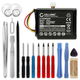 1x Accu F724035958 800mAh + Gereedschapsset 17dlg