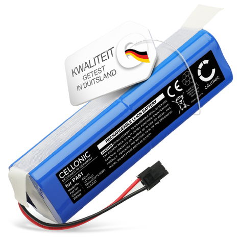 Accu voor Eufy RoboVac X8, RoboVac X8 Hybrid, RoboVac X8 Hybrid White, RoboVac X8 White, T226X Eufy RoboVac X8, Eufy RoboVac X8 Hybrid (5200mAh, 14.4V) van CELLONIC