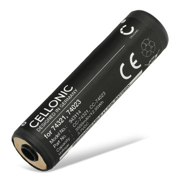 Batterij voor Streamlight Jr LED, ProTac HL USB, Strion (2020), Strion DS HL, Strion DS HPL, Strion HPL, Strion LED 3500mAh van CELLONIC