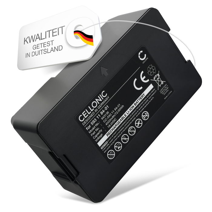 Husqvarna Automower 420 2021 Batterij 4000mAh van Cellonic