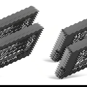 2x Batterij voor Sony CCD-TRV608, CCD-TRV328, NP-FF50, NP-FF71, NP-FF51, NP-FF70 1400mAh van CELLONIC