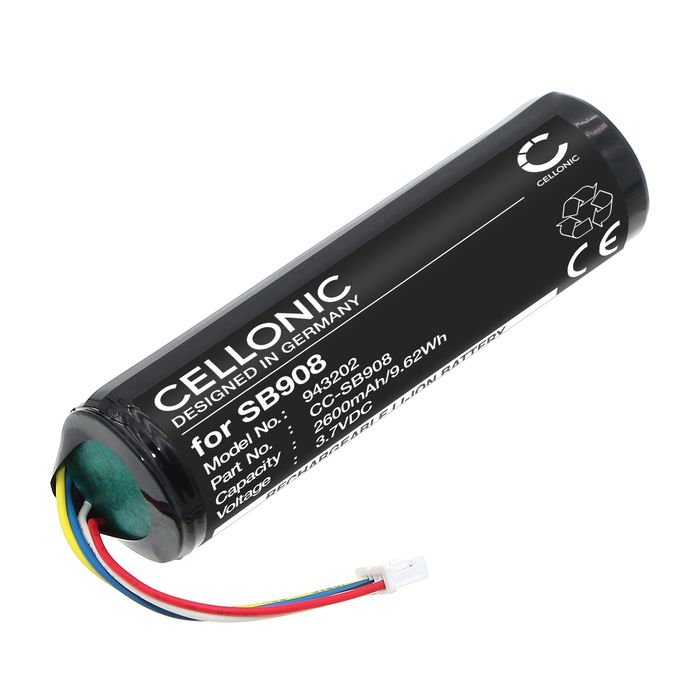 Batterij voor Shure MXW2X 2600mAh van CELLONIC