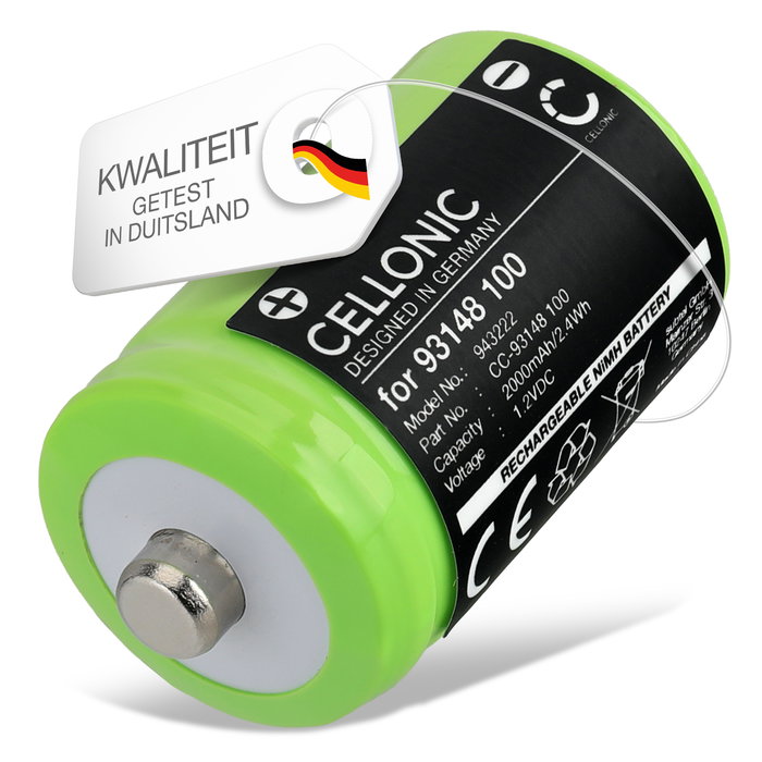 Batterij voor Wahl 7060, 9020, 9326, 9816, 9916, 9918, 9920, 9925, 9940 2000mAh van CELLONIC