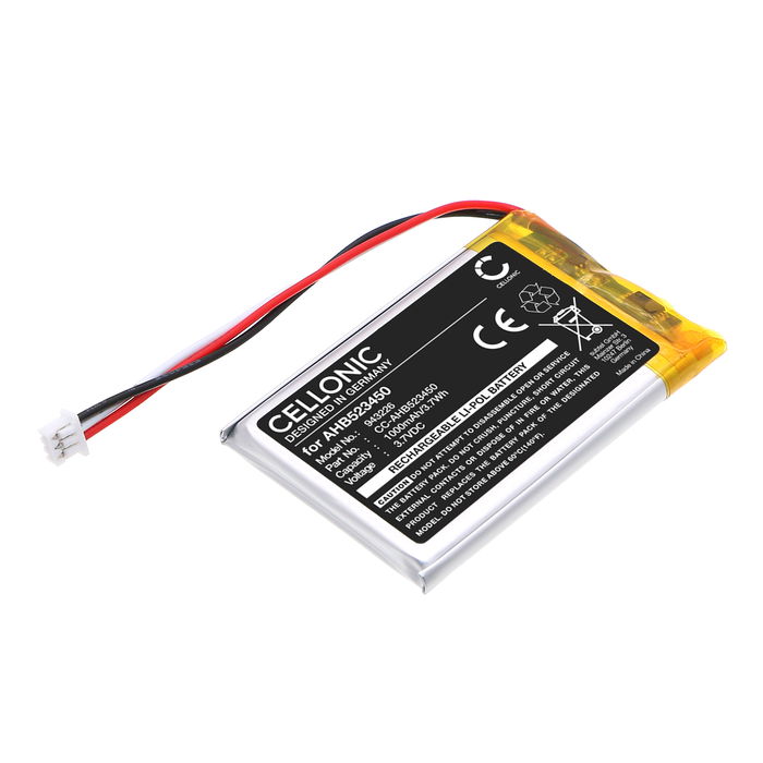 Battery for HelloBaby HB24, HB31, HB6231, HB6233, HB6339, HB66, HB66 Pro 1000mAh from CELLONIC
