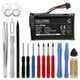 1x Accu LHA11133000, LHA11138000, VF3W 2500mAh + Gereedschapsset 17dlg