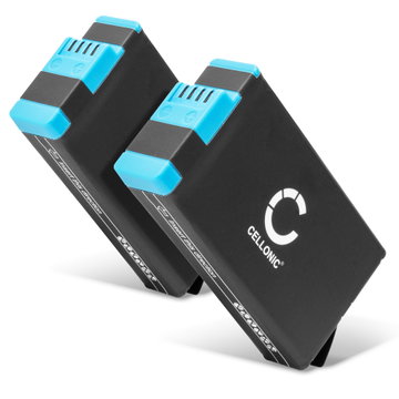 2x Battery for GoPro MAX, GoPro MAX 360 SPCC1B (1600mAh, 3.85V) from CELLONIC