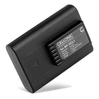 Batterij voor Leica M8, M9-P, M9-M BP-SCL1 Accu (1700mAh, 3.7V) van CELLONIC