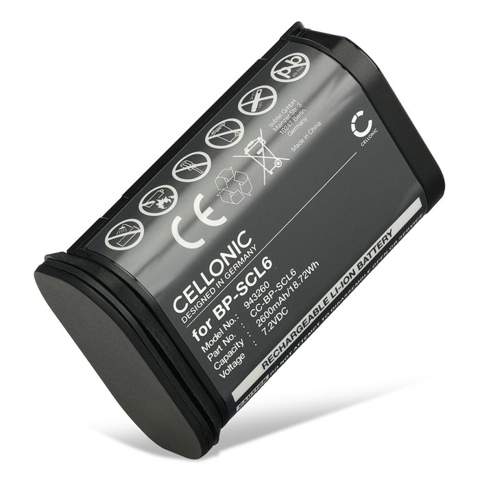 Batterij voor Leica Q2, Q3 BP-SCL6 Accu (2600mAh, 7.2V) van CELLONIC