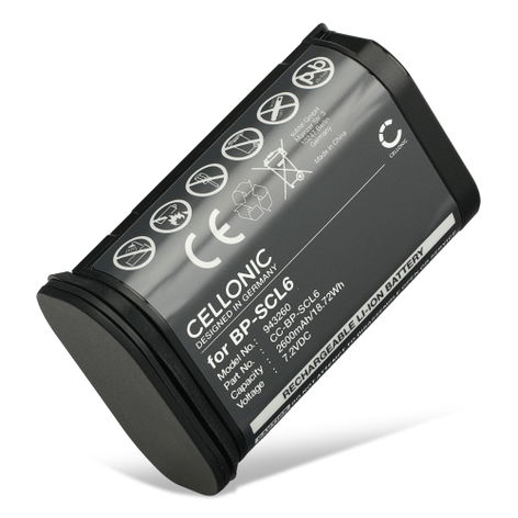 Accu voor Leica Q2, Q3 BP-SCL6 (2600mAh, 7.2V) van CELLONIC