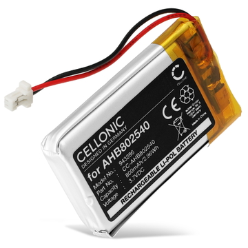 Accu voor Sena SF2, SF4 AHB802540 (800mAh, 3.7V) van CELLONIC