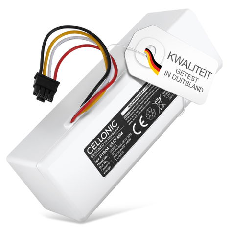 Accu voor Roborock 1C STYTJ01ZHM Xiaomi SKV4093GL Dreame MC1808 Roborock SKV4093GL Xiaomi Roborock 1C MC1808 STYTJ01ZHM 1C (2550mAh, 14.4V) van CELLONIC