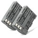 2x Accu NP-150 1500mAh