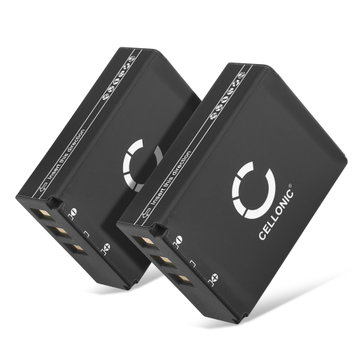 2x Batterij voor Fuji FinePix SL300, S1, SL1000, SL280, SL240, SL260, SL245, SL305, F305 NP-85 Accu (1500mAh, 3.7V) van CELLONIC