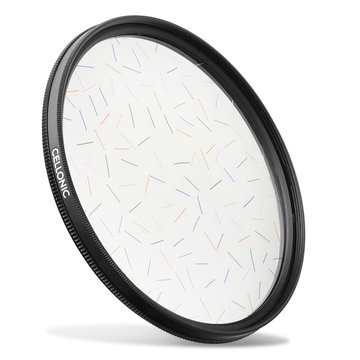 Regenboog Starlight Streepeffectfilter voor Ø 77mm Effectfilter