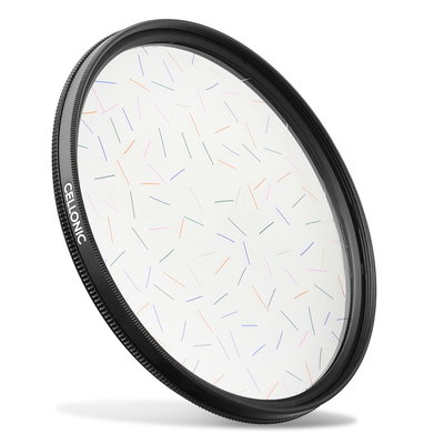 Regenboog Starlight Streepeffectfilter voor Ø 77mm Effectfilter