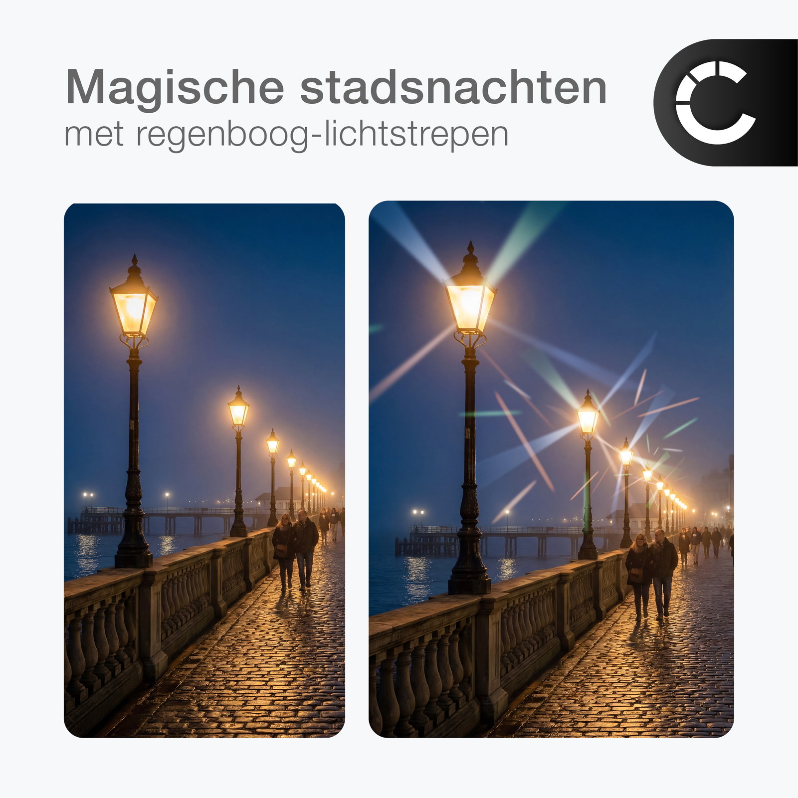 Regenboog Starlight Streepeffectfilter walimex pro 24/1,4 Filter